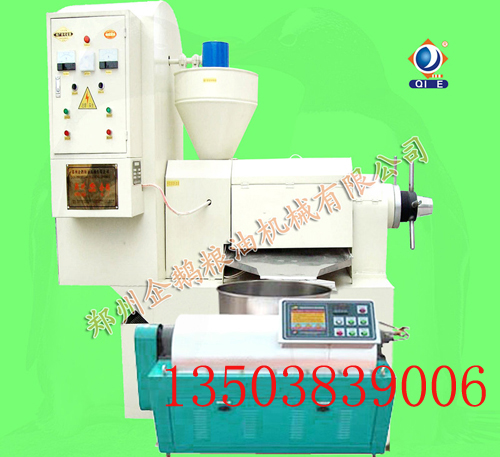 6YL-120型 油渣分离机 冷热两用螺旋榨油机.jpg